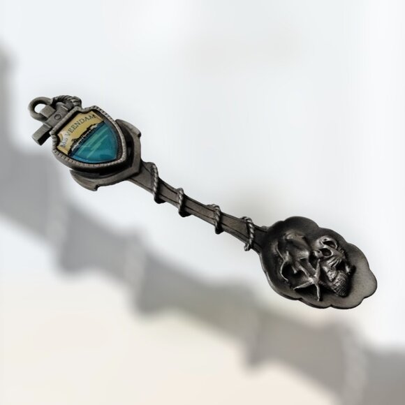 Holland-America Line Souvenir Spoon MS Veendam - Made by Fort Pewter - Picture 2 of 8